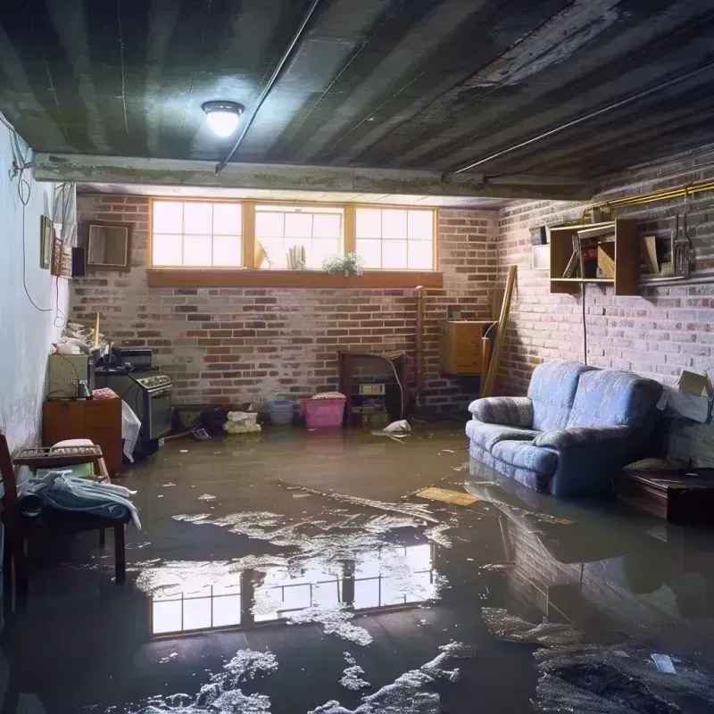 Flooded Basement Cleanup in East Haddam, CT